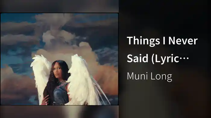 Things I Never Said (Lyric Video)