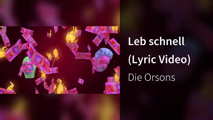 Leb schnell (Lyric Video)