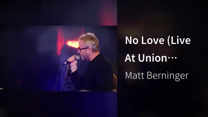 No Love (Live At Union Chapel)