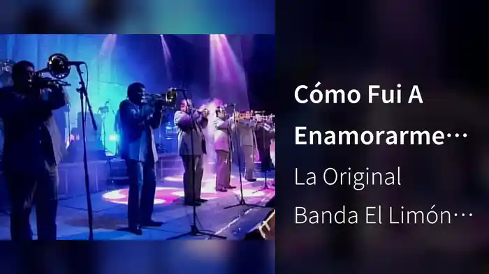 Cómo Fui A Enamorarme De Ti (En Vivo)
