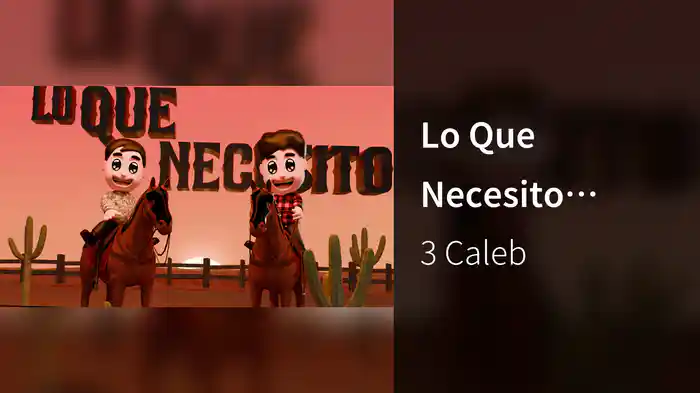 Lo Que Necesito (Visualizer)