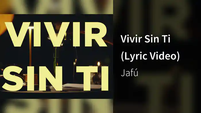 Vivir Sin Ti (Lyric Video)