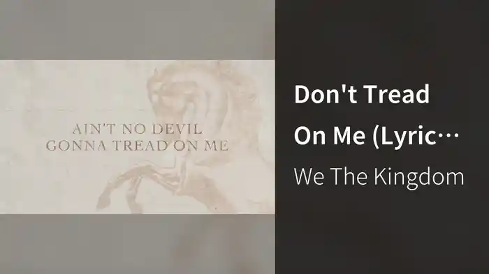 Don't Tread On Me (Lyric Video)