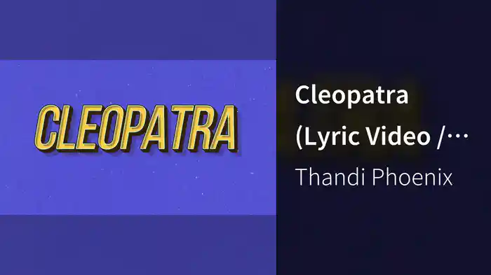 Cleopatra (Lyric Video / Audio)