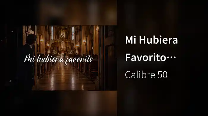 Mi Hubiera Favorito (LETRA)