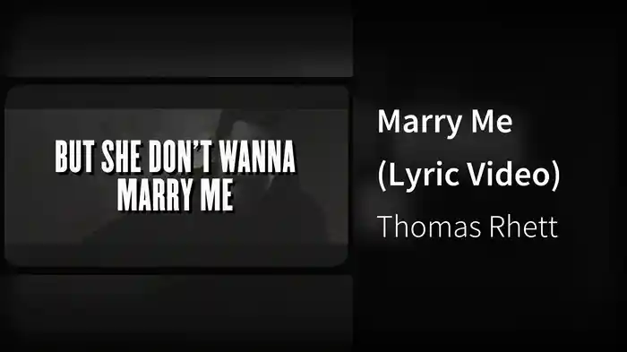 Marry Me (Lyric Video)