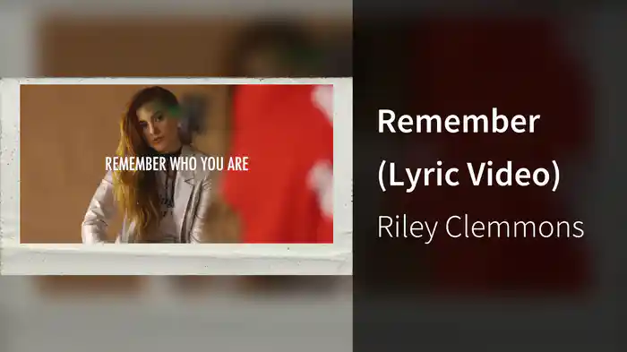 Remember (Lyric Video)