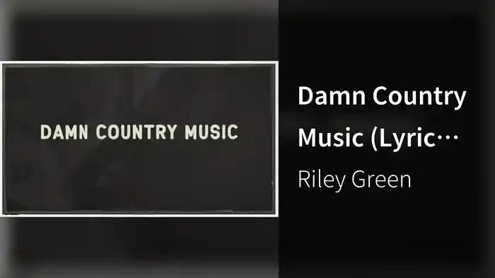 Damn Country Music (Lyric Video)