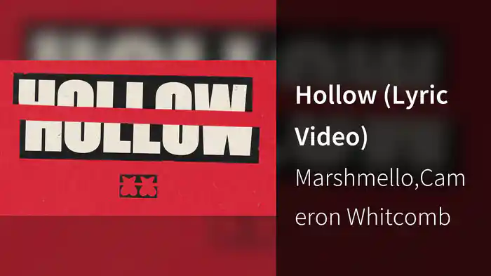 Hollow (Lyric Video)