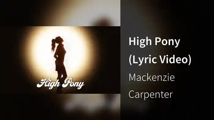 High Pony (Lyric Video)