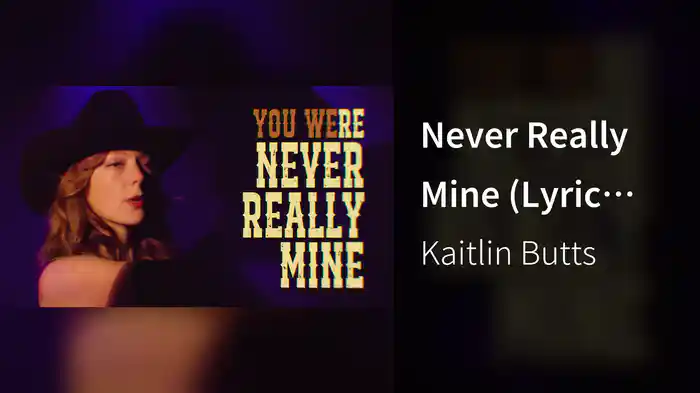 Never Really Mine (Lyric Video)