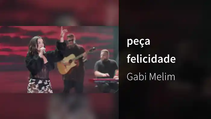 peça felicidade (Ao Vivo No Rio De Janeiro / 2026)