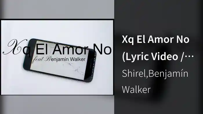 Xq El Amor No (Lyric Video / Remix)