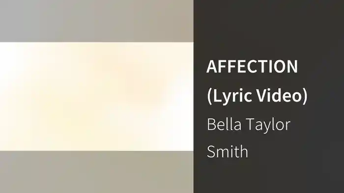 AFFECTION (Lyric Video)