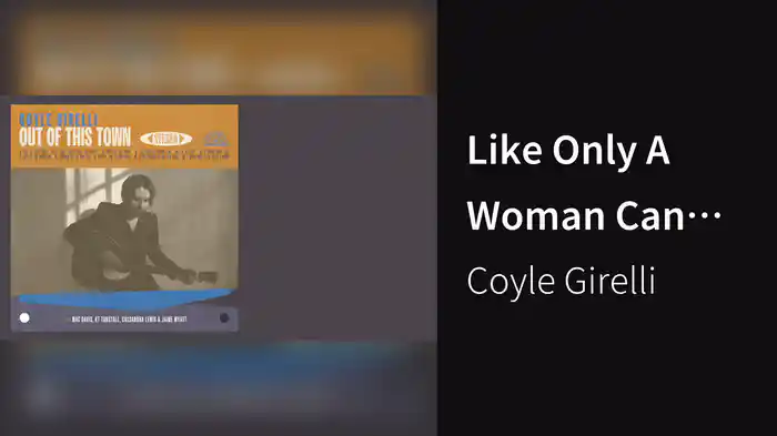 Like Only A Woman Can (Lyric Video)
