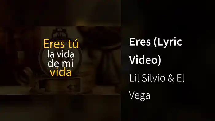 Eres (Lyric Video)