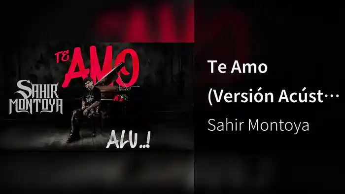 Te Amo (Versión Acústica/LETRA)