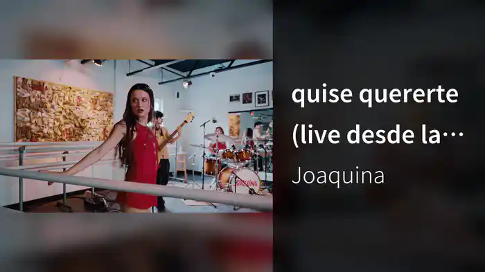 quise quererte (live desde la clase de ballet)