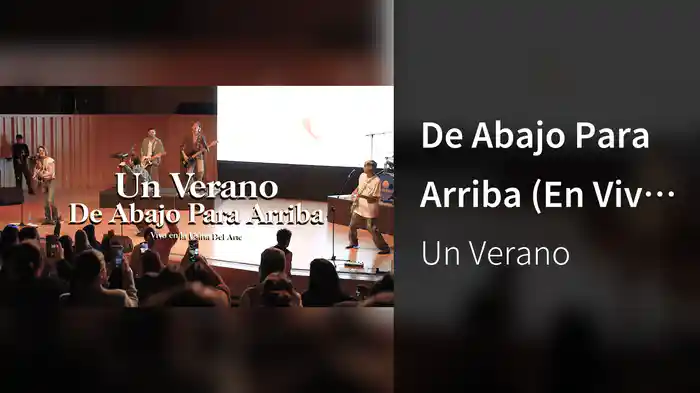 De Abajo Para Arriba (En Vivo En La Usina Del Arte)