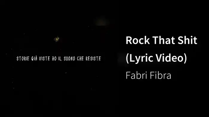 Rock That Shit (Lyric Video)