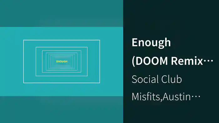 Enough (DOOM Remix/Visualizer)