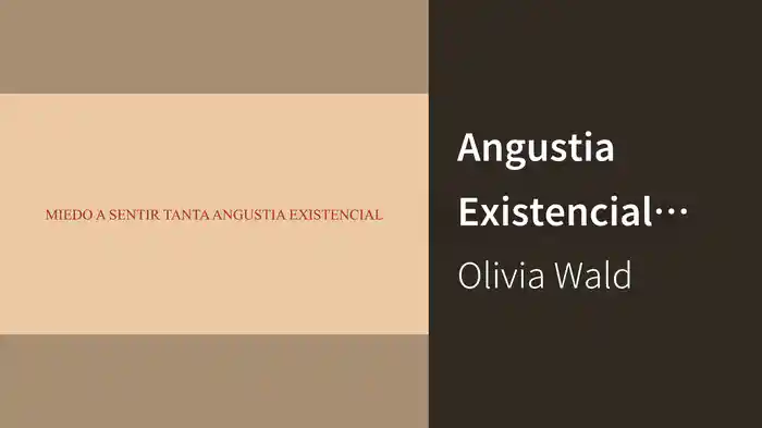 Angustia Existencial (Lyric Video)