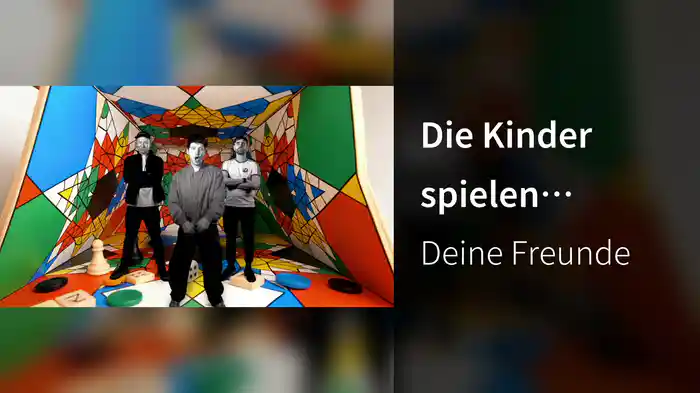 Die Kinder spielen verrückt