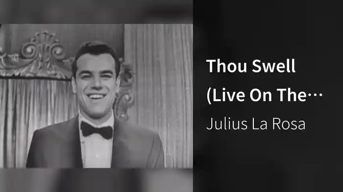 Thou Swell (Live On The Ed Sullivan Show, November 29, 1953)