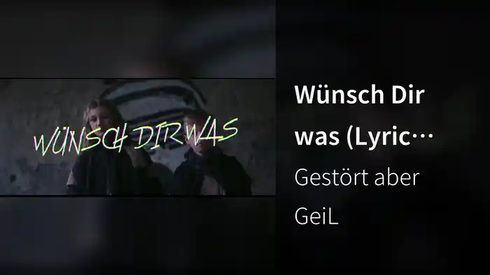 Wünsch Dir was (Lyric Video)