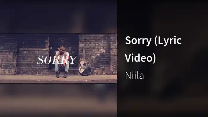 Sorry (Lyric Video)