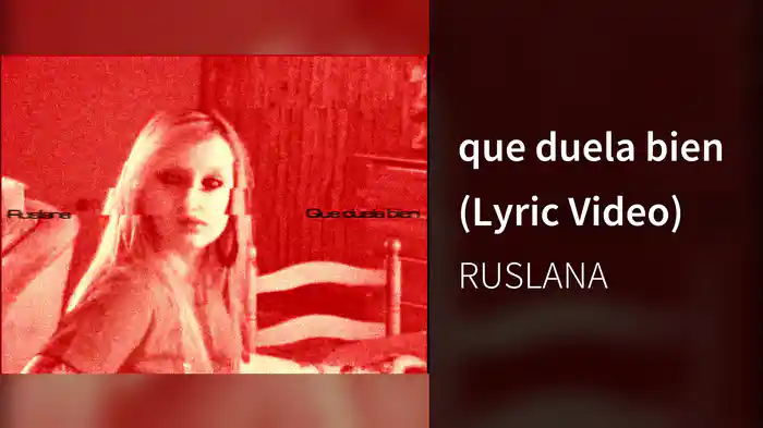 que duela bien (Lyric Video)