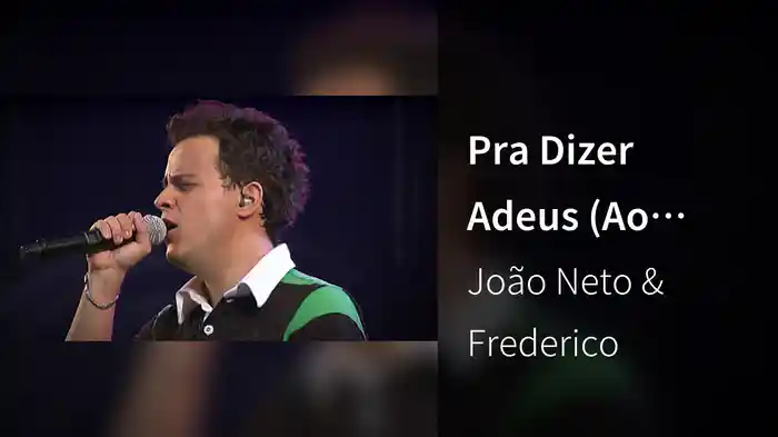 Pra Dizer Adeus (Ao Vivo)