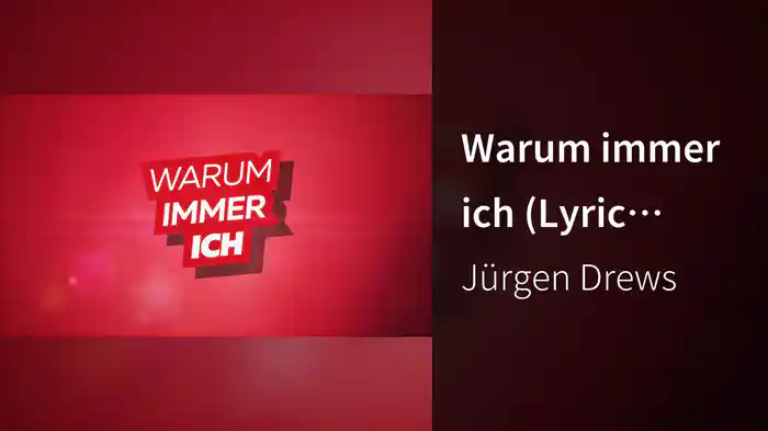 Warum immer ich (Lyric Video)