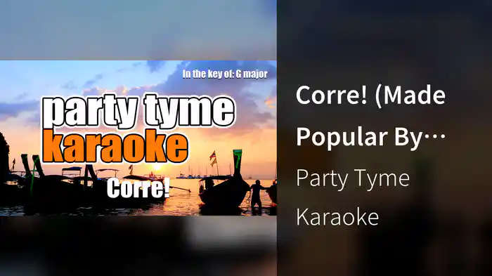 Corre! (Made Popular By Jesse & Joy) [Karaoke Version]