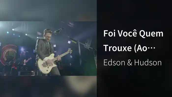 Foi Você Quem Trouxe (Ao Vivo)
