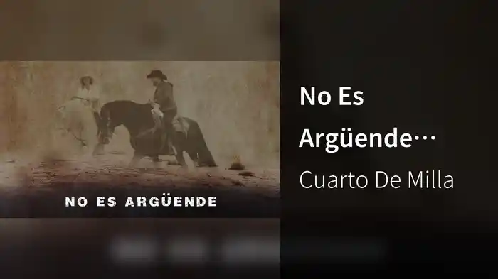No Es Argüende (LETRA)