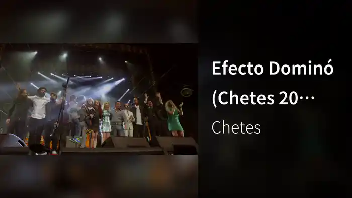 Efecto Dominó (Chetes 20 Live)