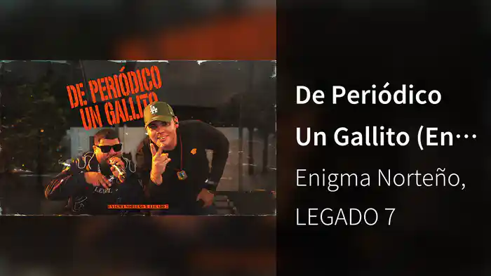 De Periódico Un Gallito (En Vivo / LETRA)