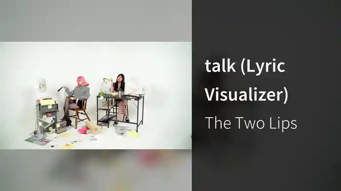 talk (Lyric Visualizer)