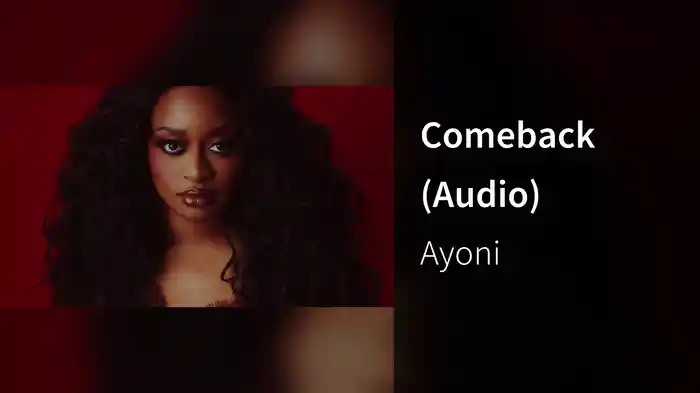 Comeback (Audio)