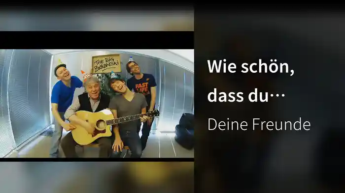 Wie schön, dass du geboren bist - Geburtstagsrap