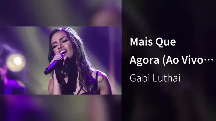 Mais Que Agora (Ao Vivo Em São Paulo / 2019)