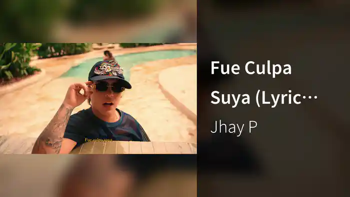 Fue Culpa Suya (Lyric Video)
