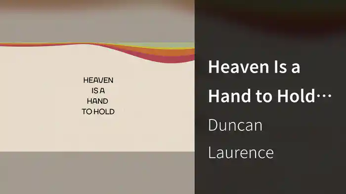 Heaven Is a Hand to Hold (From "Love, Victor: Season 2"/Lyric Video)