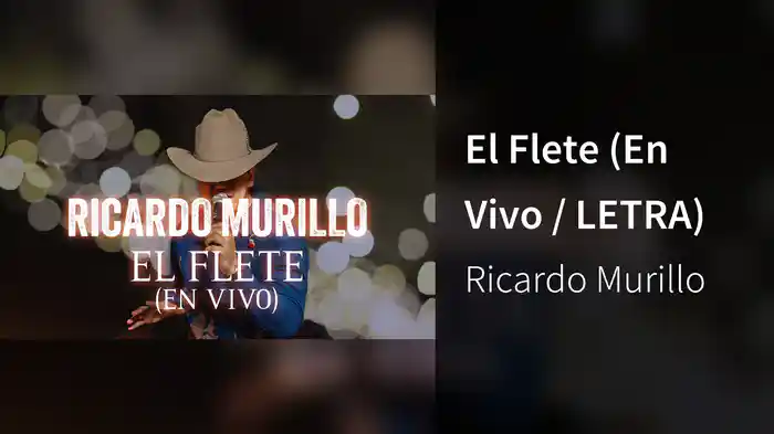 El Flete (En Vivo / LETRA)