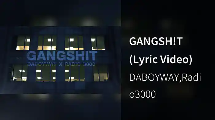 GANGSH!T (Lyric Video)