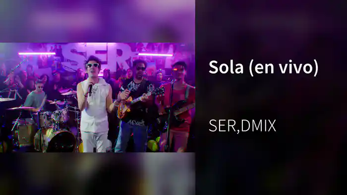 Sola (en vivo)