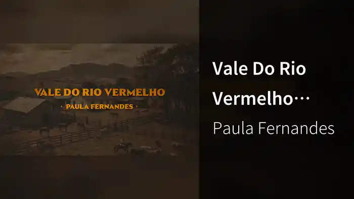 Vale Do Rio Vermelho (Lyric Video)