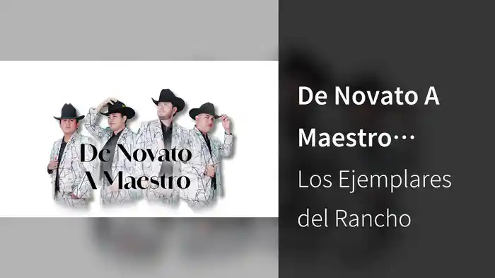 De Novato A Maestro (LETRA)