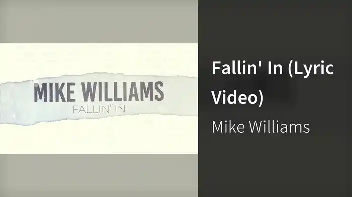Fallin' In (Lyric Video)